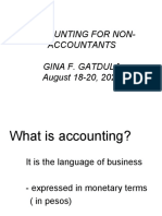 Accounting For Non Accountants 2019