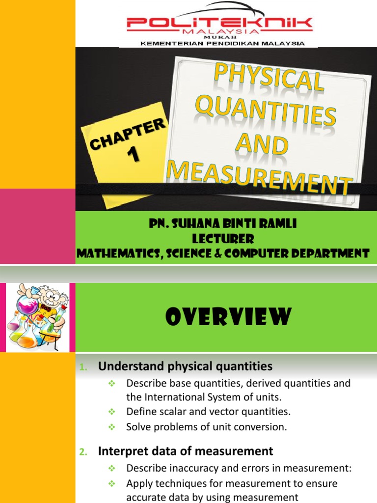 Understanding Physical Quantities & Measurement | PDF | Observational ...
