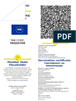 EUDigital COVIDVaccine Certificate