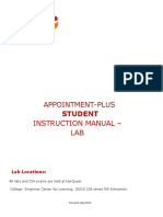 Appointment-Plus Student Manual Labs 2019