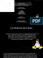 Evolución de Linux desde sus inicios hasta la actualidad