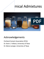 4.1 Chemical Admixtures