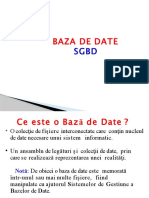 l2 BD Baze de Date Si SGBD