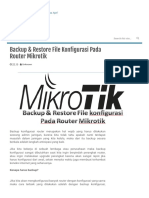 Backup & Restore File Konfigurasi Pada Router Mikrotik - Blog Ma