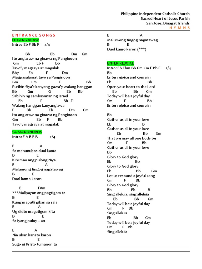 Hymns | PDF