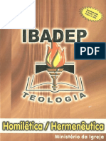 IBADEP - Curso Básico de Teologia - Homilética