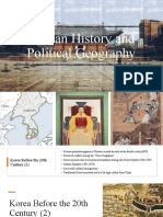 Korean History Political Geography