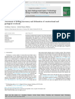 Assessment of drilling inaccuracy and delineation of constructional and geological overbreak