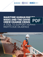 Maritime Human Rights Risks and The Covid-19 Crew Change Crisis