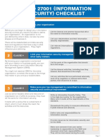 ISO 27011 Information Security Checklist