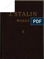 WORKS OF STALIN VOL 8