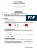 Laws of Chemical Changes, Dalton's Atomic Theory