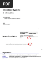 Embedded Systems: 1 - Introduction