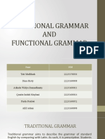 Traditional Grammar Fixxxx