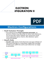 Electron Configuration Ii