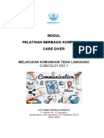 Modul Care Giver Unit 2