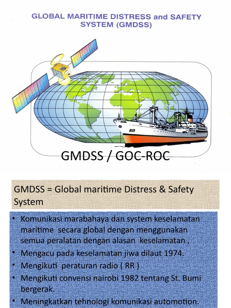 Gmdss Definition , Introduction / History – EQRM