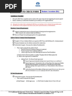 TCS Background Check Form Guidelines | PDF | Background Check | Common Law