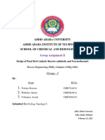 Adiabatic and Non-Isothermal Reactor Design