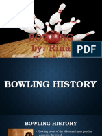 Bowling By: Rina Barrios