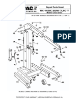Repair Parts Sheet MIC-100, MIC-200/MC-75, MC-77: Mobile Crane Units