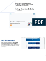 Design Thinking - Langkah Menggunakan Learning Platform