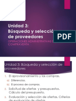 UT - 3 - Búsqueda y Selección de Proveedores