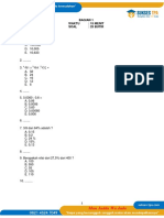 Soal TPA Bappenas Modul 1