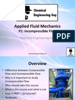 Applied Fluid Mechanics: P1: Incompressible Flow