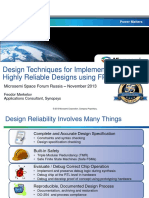 Design Techniques For Implementing Highly Reliable Designs Using Fpgas