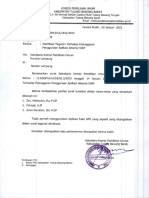 Surat Klarifikasi Teguran SIAP Tulang Bawang Barat