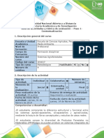 Guía de Actividades y Rúbrica de Evaluación - Paso 1 - Contextualización