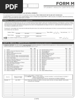Medical Form | PDF | Clinical Medicine | Diseases And Disorders