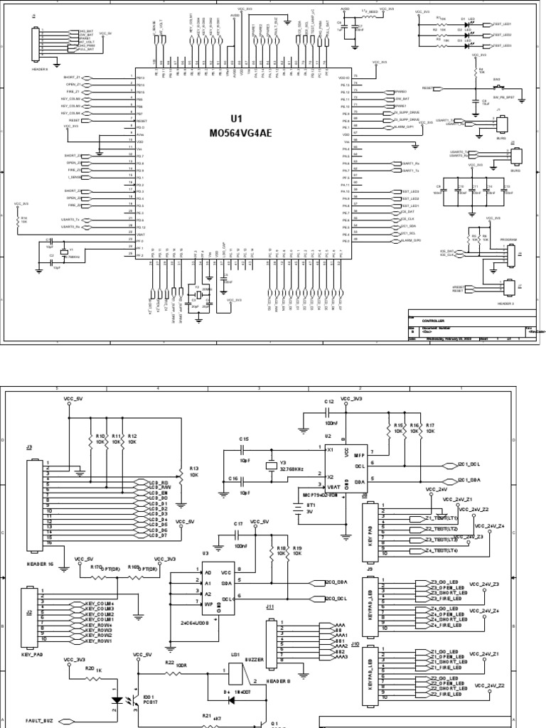 FAS System Controller Schematic | PDF