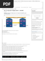 HANA 2.0 System Replication