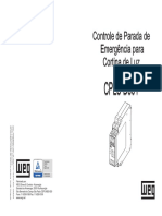 WEG Controle de Parada de Emergencia para Cortina de Luz Cpls d301 10002880922 Manual Portugues BR