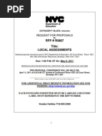RFP Local Assessments