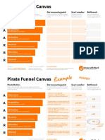 Pirate Funnel Canvas by Ward Van Gasteren