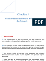 Chapitre I Généralités Sur Les Pétroles Bruts Et Les Gaz Naturels