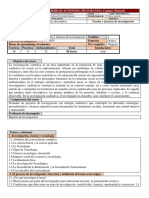 Teorías y Técncias de Investigación