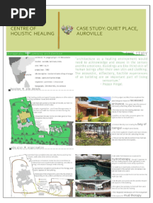Centre of Holistic Healing Case Study: Quiet Place, Auroville
