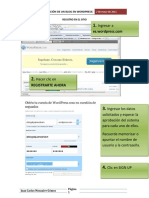 Creación de un blog en Wordpress