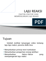 Laju Reaksi