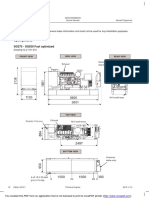 Dimensional Drawings: Open Gensets SG375 - SG550 Fuel Optimized