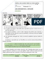 Atividade Complementar 9 Ano 26 04 21 Portugu S PDF