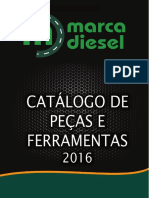 Catálogo de peças e equipamentos para sistemas diesel