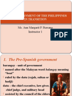 C. The Government of The Philippines: in Transition
