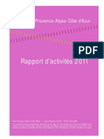 Rapport d'Activités 2011