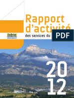 Rapport d`Activités 2012