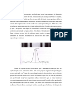 Difração por rede: análise espectral